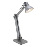 Stolní lampy pracovní - LD 11492-77 SAMIA Stolní lampa v železném provedení s paticí E27, flexibilní spot se šňůrovým vypínačem a nastavitelnou výškou - LEUCHTEN DIREKT / JUST LIGHT