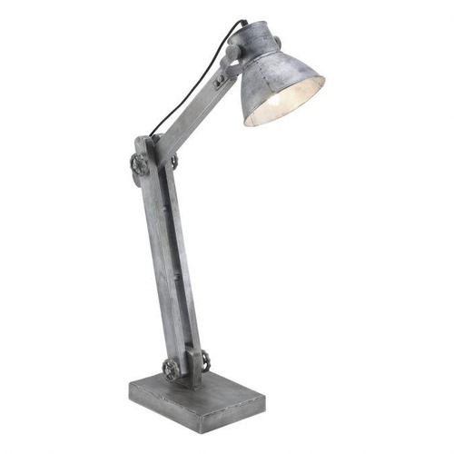 Stolní lampy pracovní - LD 11492-77 SAMIA Stolní lampa v železném provedení s paticí E27, flexibilní spot se šňůrovým vypínačem a nastavitelnou výškou - LEUCHTEN DIREKT / JUST LIGHT - foto 1
