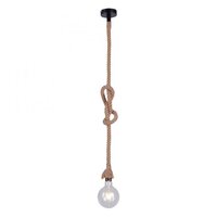 Subtilní - LD 15481-18 ROPE Závěsné svítidlo ROPE E27 60W 230V lano - LEUCHTEN DIREKT / JUST LIGHT