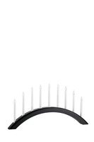 Interiérové dekorace - MAR 705957 Avento černý vánoční svícen 9 žárovek - Markslöjd