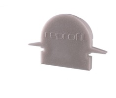 Krytky pro Al profily - IMPR 979541 Koncovka R-ET-01-10 šedá 25 mm 2 ks - LIGHT IMPRESSIONS