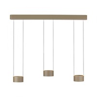 Kruhová - PN 2473-97 LED závěsné svítidlo PURE Clipse, bronzová, dálkový ovladač, Comfort Lift, paměťová funkce 2200-5000K - PAUL NEUHAUS