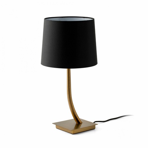 Stolní lampy dekorační - FARO 29685-06 REM bronzová/černá stolní lampa - FARO - foto 1