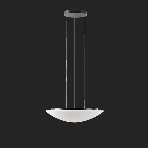 Kruhová - OS AUR67946 AURA LE9 závěsné skleněné svítidlo černá / bílá IP40 4000 K 35W LED DALI (původní kód OS 67946) - OSMONT - foto 1