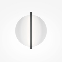 Dekorativní - M MOD279WL-L14B3K AKCE - Nástěnné svítidlo Mira 3000K 14W teplá bílá 200lm černý hliník - MAYTONI