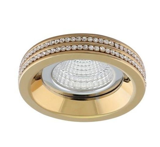 Kruhová - AZZ AZ1459 Eva Round (gold) - AZZARDO - foto 1