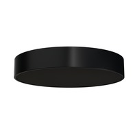 Kruhová - OS KRU60146 KRUGER 3 FC stropní/nástěnné plastové svítidlo černá IP40 3000 K 48W LED - OSMONT