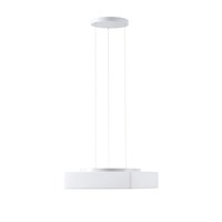 Hranatá - OS LIN73569 LINA LE7 závěsné skleněné svítidlo bílá IP40 4000 K 24W LED - OSMONT