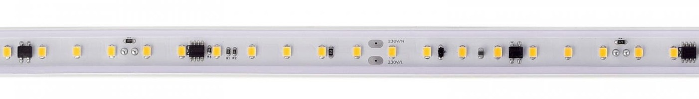 Hlavní osvětlení - IMPR 840388 Deko-Light flexibilní LED pásek 2835-84-230V-4000K-15m-PVC Extrusion 220-240V AC/50-60Hz 14,00 W/m 4000 K 1596 lm/m 15000 mm