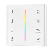 Stmívače a regulátory proužků - 4 zóny RGB/RGBW Dálkové ovládání