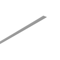 Al profily k přisazení - FAN I-PROFILO-PIANO-2 Profil PIANO, stříbrný, určený pro chlazení LED pásků, 200x2,7x1,3 cm - FANEUROPE