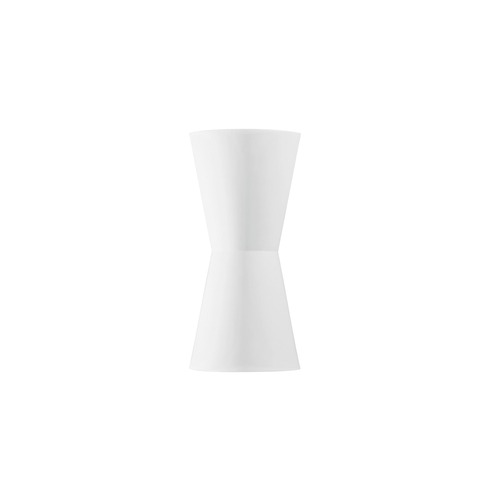 Nepřímé osvětlení - FAN I-CLEPSYDRA-L-AP Nástěnné svítidlo Clepsydra, bílé, 2 x E14, 18 x 9 x 38 cm - FANEUROPE - foto 1