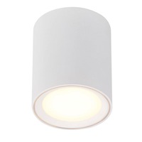 Kruhová - NOR 47550101 Přisazené downlight svítidlo Fallon 8.1x8.5W LED bílá - NORDLUX