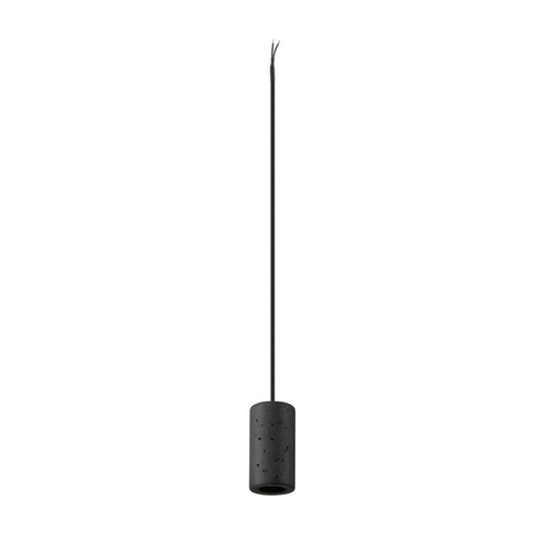 Sestavte si sami - LA 1010417 FITU PD E27, kámen, závěsné svítidlo, délka závěsu 500 cm, otevřená koncovka kabelu, 1 x max. 15 W, černá - BIG WHITE (SLV) - foto 1