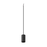 Sestavte si sami - LA 1010417 FITU PD E27, kámen, závěsné svítidlo, délka závěsu 500 cm, otevřená koncovka kabelu, 1 x max. 15 W, černá - BIG WHITE (SLV)
