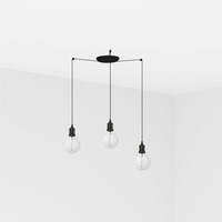 Subtilní - FARO 64135-3L ART závěsné svítidlo, černá, 3L - FARO