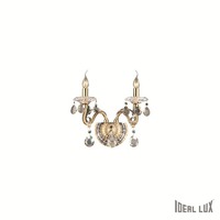 Dekorativní - ILUX 087757 Nástěnné svítidlo Ideal Lux Negresco AP2 087757 - IDEALLUX