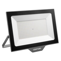 Reflektory - CEN SML-2009040 LED reflektor SMILE 200W 4000K IP65 černá - CENTURY