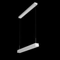 Podélná - OS MAT60050 MATAR LE1 závěsné plastové svítidlo bílá IP40 3000 K 13W LED - OSMONT