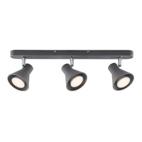 Bodová - NOR 45780110 Bodové svítidlo Eik 3x35W GU10 šedá - NORDLUX
