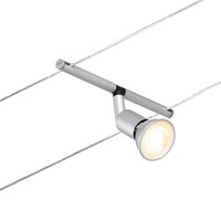 Svítidla - P 94443 Lankový systém Salt matný chrom bez zdroje světla max. 10W GU5,3 DC 60VA - PAULMANN