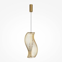 Dekorativní - M MOD263PL-L20BS3K AKCE - Závěsné svítidlo Shadows of the past 3000K 20W teplá bílá 1400lm mosaz kov - MAYTONI