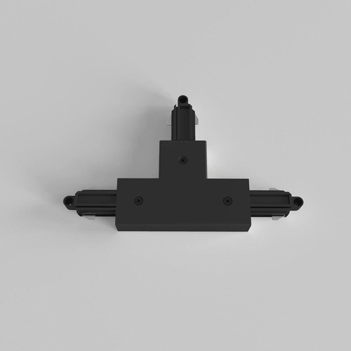 Lišty a příslušenství - AST 6020024 Lištový 1F systém T spojka rohová pravá vzdálená zem pro lištu černá - ASTRO Lighting - foto 1