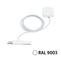 Lišty a příslušenství - P 95645 URail napájecí kabel 2m max. 1000W bílá - PAULMANN