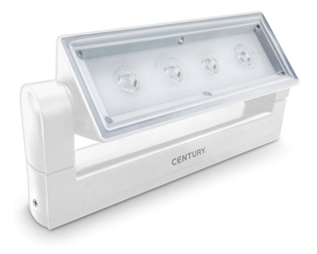 Reflektory - CEN HO-129540 WALL WASHER LED HORIENTA 12 12W 4000K 830Lm 230VAC 90d 220x40x103mm IP54 otočné 320d - CENTURY - foto 1