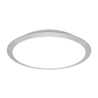Kruhová - BRILO 3767014 CTS stropní svítidlo, 37 cm, 21W, 2200lm, matný chrom - BRILO