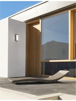 Nástěnná - NV 9160081 Venkovní nástěnné svítidlo KEEN tmavě šedý hliník akrylový difuzor LED 12W 3000K 220-240V 75st. IP65 - NOVA LUCE