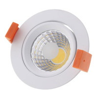 Vestavěný - LED COB Downlight kulaté otočné 60°
