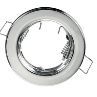 Kruhová - FAN INC-REFLEX-SF1 CR Zápustné svítidlo Reflex, chromové, průměr 8 cm - FANEUROPE