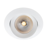Koupelnová - SLC SLC1121D Vestavné LED svítidlo One360 8 W 220-240 V 3000 K DALI stmívatelné IP44 36° Ra90 bílé - TLG