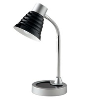 Stolní lampy dekorační - FAN LDT055LEO-NERO Stolní lampa LEONARDO černá 1 x E14 13 x 39 cm - FANEUROPE