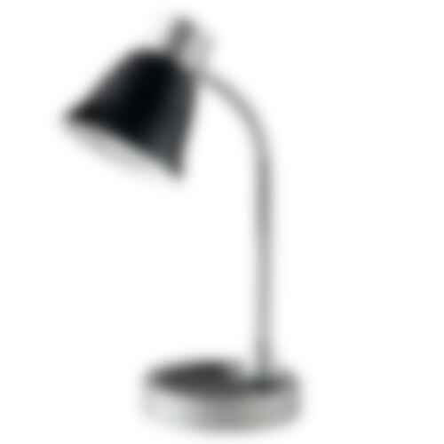 Stolní lampy dekorační - FAN LDT055LEO-NERO Stolní lampa  LEONARDO černá 1 x E14 13 x 39 cm - FANEUROPE - foto 1