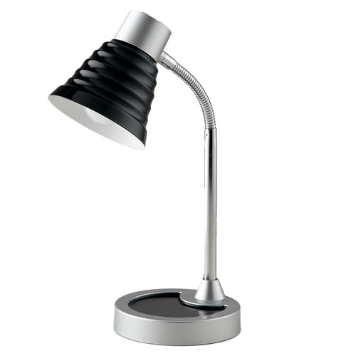 Stolní lampy dekorační - FAN LDT055LEO-NERO Stolní lampa  LEONARDO černá 1 x E14 13 x 39 cm - FANEUROPE - foto 1