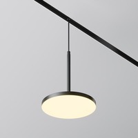 Lištové Magnetic Maytoni Exility - M TR123-2-15W3K-B Závěsné svítidlo pro kolejnicový systém Plato 3000K 15W teplá bílá 708lm černý hliník Exility - MAYTONI