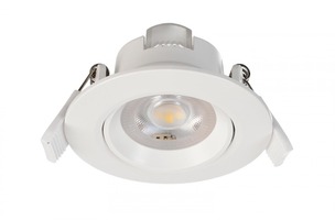 Kruhová - IMPR 565339 Deko-Light stropní vestavné svítidlo SMD-68-230V-4000K-kulaté 230V 6,5W 4000 K 550 lm bílá RAL 9016