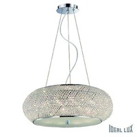 Kruhová - ILUX 082196 Závěsné svítidlo Ideal Lux Pasha SP10 cromo 082196 - IDEALLUX