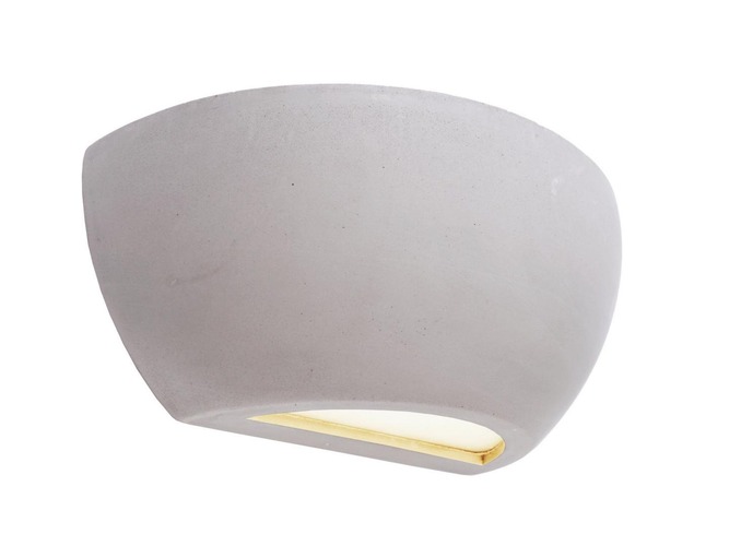 Nepřímé osvětlení - IMPR 341179 Deko-Light nástěnné přisazené svítidlo Netito II 230V E14 1x max. 25W 245 mm šedá - foto 1