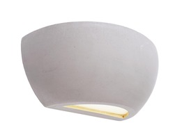 Nepřímé osvětlení - IMPR 341179 Deko-Light nástěnné přisazené svítidlo Netito II 230V E14 1x max. 25W 245 mm šedá