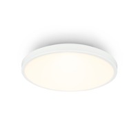 Kruhová - BRILO 3901016 Competo stropní svítidlo pr.24 cm - 12W, 1300lm, LED, teplá bílá, bílé - BRILO