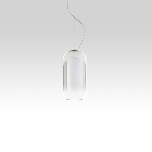 Válec - AR 1406010A Gople Mini závěsné - stříbrná - ARTEMIDE - foto 1