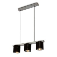 Podélná - BRI 4736-034 Závěsné svítidlo, 136 cm, 3x E14, antická stříbrná - BRILONER
