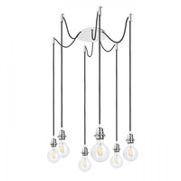 Sestavte si sami - RED R11780 KOMBIX 6 závěsná sada BZ+ČK+CHO  230V E27 6x28W - RED - DESIGN RENDL