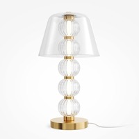 Stolní lampy dekorační - M MOD555TL-L8G3K AKCE - Stolní lampa Amulet 3000K 10W teplá bílá 500lm zlatá kov sklo - MAYTONI