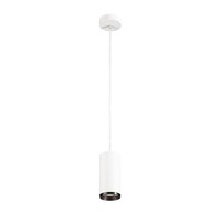 Subtilní - LA 1004262 NUMINOS® PD PHASE M vnitřní LED závěsné svítidlo bílá/černá 4000 K 24° - BIG WHITE (SLV)
