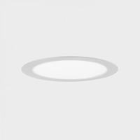 Kruhová - KHL K51702.05.RF.WH-WH.OP.ST.8.30 AKCE - DISC zapuštěné svítidlo s rámečkem pr. 400 mm bílá 36 W CRI &gt;80 3000K Non-Dimm  - KOHL-Lighting