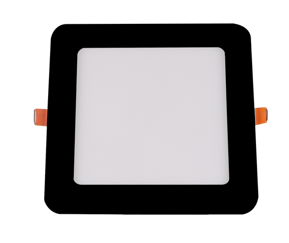 LED panely - 6W LED Vestavěný Slim modul Square 3CCT Černá - foto 1